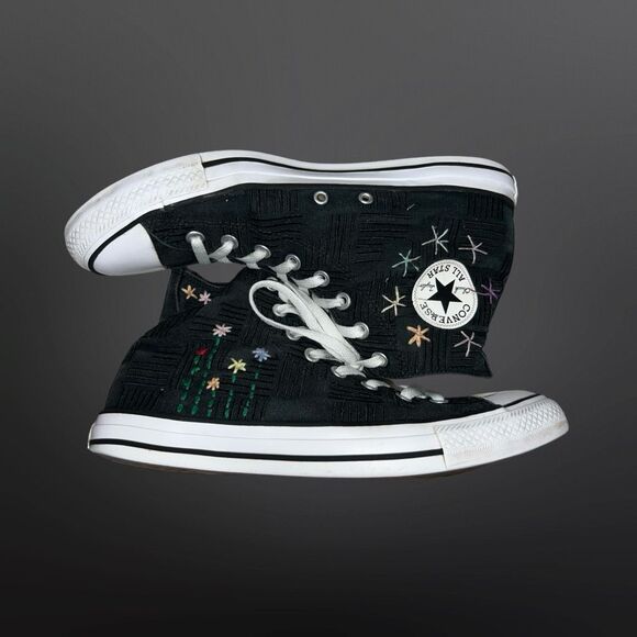 Converse Chuck Taylor All Star Hi Twisted Summer Sneakers Size 7 - Picture 8 of 9